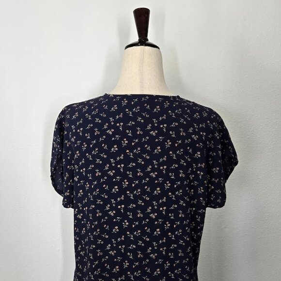 MADEWELL easy midi dress in spring fling Sz S - Picture 8 of 11